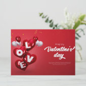 幸せなバレンタインデー シーズンカード (スタンド正面)