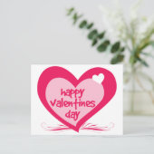 幸せなバレンタインデー シーズンポストカード (スタンド正面)