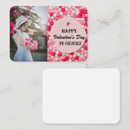 幸せなバレンタインデー ノートカード