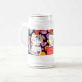 幸せなバレンタイン ビールジョッキ (正面左)