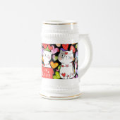 幸せなバレンタイン ビールジョッキ (正面右)