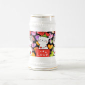 幸せなバレンタイン ビールジョッキ (中央)