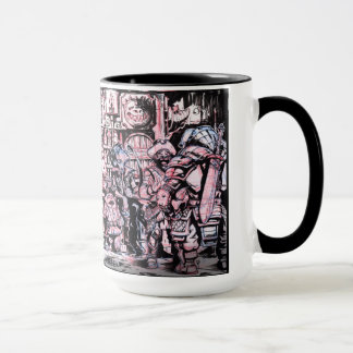 幸せなバーのマグ マグカップ