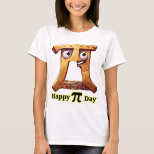 幸せなパイの日 Tシャツ