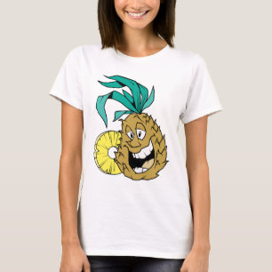 幸せなパイナップル Tシャツ