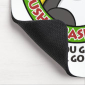 幸せなパンダのマウスパッド マウスパッド (コーナー)