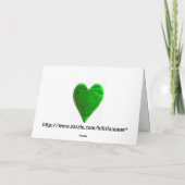 幸せなパンダの父の` s日 カード (裏面)