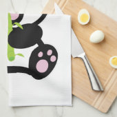 幸せなパンダ キッチンタオル (四つ折り)