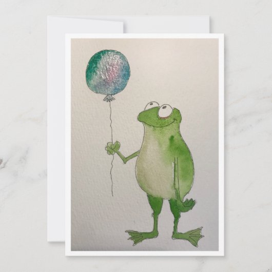 幸せなパーティー 招待状 (正面)