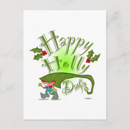 幸せなヒイラギの日 シーズンポストカード