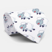 幸せなヒツジ ネクタイ (ロール)