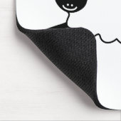 幸せなヒツジ マウスパッド (コーナー)