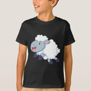 幸せなヒツジ Tシャツ
