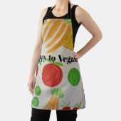 幸せなビーガン! エプロン (インサイチュ)