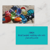 幸せなビーズの組合せ2 名刺 (正面/裏面)