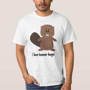 幸せなビーバー Tシャツ
