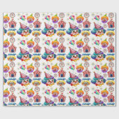 幸せなピエロ ラッピングペーパー (フラット)