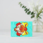 幸せなピエロ 名刺 (スタンド正面)