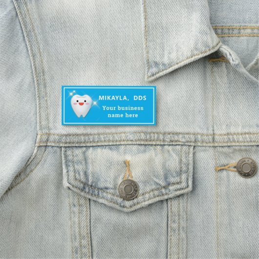 幸せなピカピカの歯科   名札 (インサイチュ)