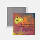 幸せなピルズマグネット マグネット (正面/裏面)