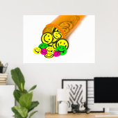 幸せなピル ポスター (ホームオフィス)