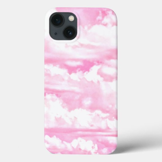 幸せなピンクの雲 Case-Mate iPhoneケース (裏面)