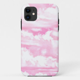幸せなピンクの雲 iPhone 11 ケース
