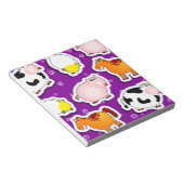 幸せなファームの背景、メモ帳 ノートパッド (アングル)