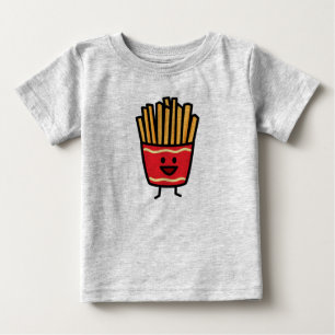 幸せなフライドポテト ベビーTシャツ