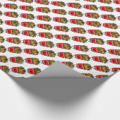 幸せなフライドポテト ラッピングペーパー (コーナー)