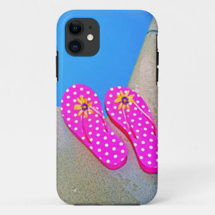 幸せなフリップフロップ iPhone 11 ケース