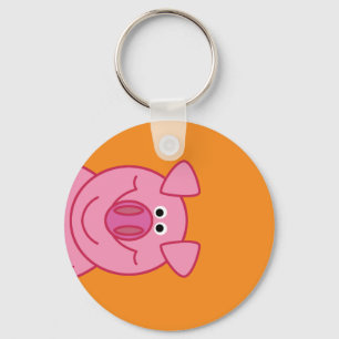 幸せなブタKEYCHAIN キーホルダー