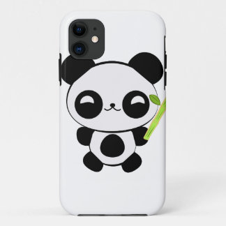 幸せなベビーのパンダのiPhoneの場合 iPhone 11 ケース