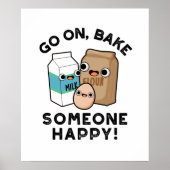 幸せなベーキングパンを焼おもしろいく ポスター (正面)
