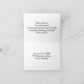 幸せなペンギンのバースデー・カード! カード (内部)