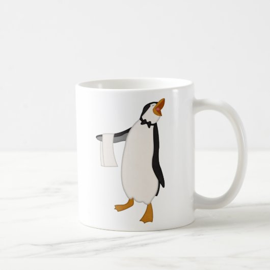幸せなペンギン コーヒーマグカップ (右)