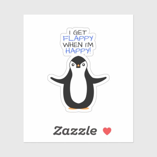 幸せなペンギン シール (シート)