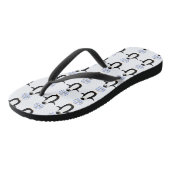 幸せなペンギン ビーチサンダル (アングル)