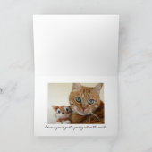 幸せなボスの日 カード (内部)