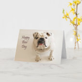 幸せなボスの日 カード (黄色い花)