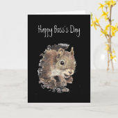 幸せなボスの日、唯一のニュートハウスで1を販売する カード (黄色い花)