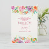 幸せなボーダー招待状 招待状 (スタンド正面)