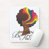 幸せなマウスパッドがあって下さい マウスパッド (マウス)