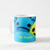 幸せなマグがあって下さい コーヒーマグカップ (正面左)