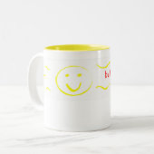 "幸せなマグがあって下さい ツートーンマグカップ (正面左)