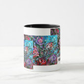 幸せなマグカップとバラ マグカップ (中央)