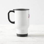 幸せなママのフラワーモチーフ マグカップ (左)