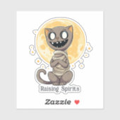 幸せなママ猫 シール (シート)