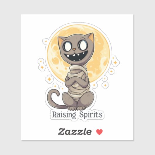 幸せなママ猫 シール (シート)