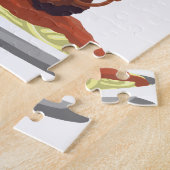 幸せなミートボールの"パスタのLaヴィスタ! " ジグソーパズル (側面)